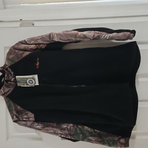 NEW. HABIT CAMO FLEECE JACKET.